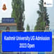 Kashmir University UG Admission 2023 Open for Private Affiliated Colleges till August 28; Check Details Here